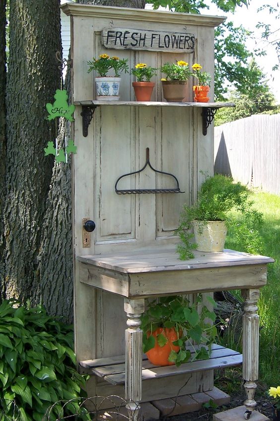  Add a Plant Display Unit to the Garden