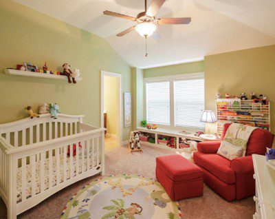  Add a Pop of Red for Color in the Nursery