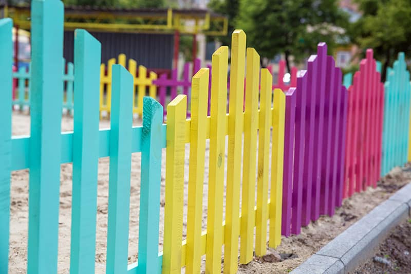  Bright and Colorful Fencing