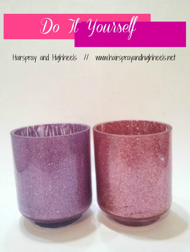  Cover Your Jars in Glitter for Extra Sparkle
