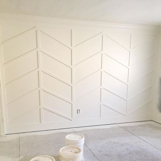  Design Your Whole Wall With Baseboard Accents