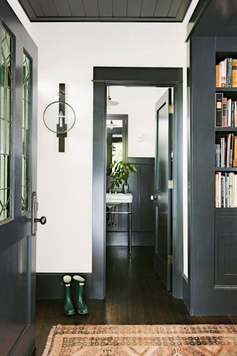  Go With Dark Baseboards for a Stunning Contrast
