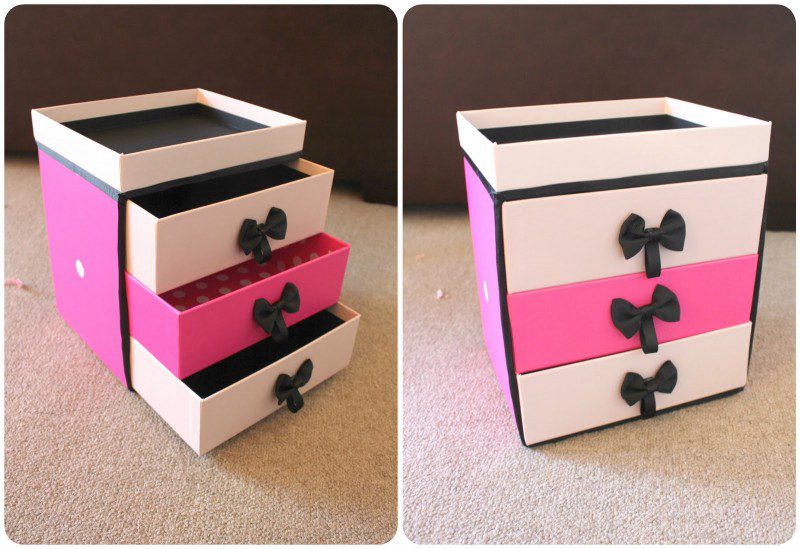  Make Your Own Drawers From Cardboard