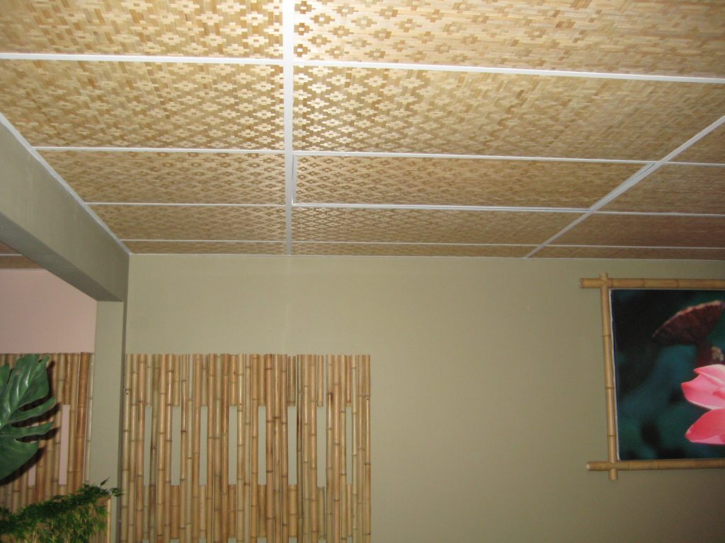 Woven Bamboo Ceiling Texture