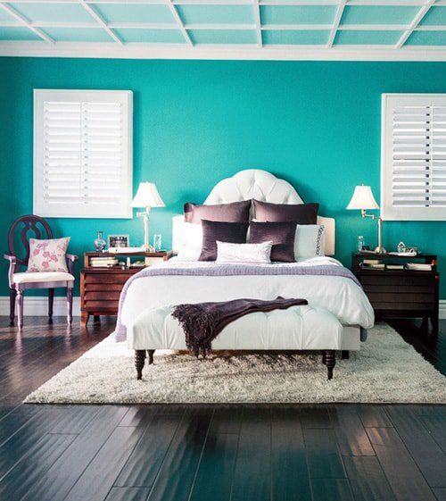  Use Teal Only for the Walls