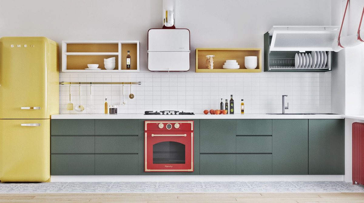  Go Retro With Bold Appliances