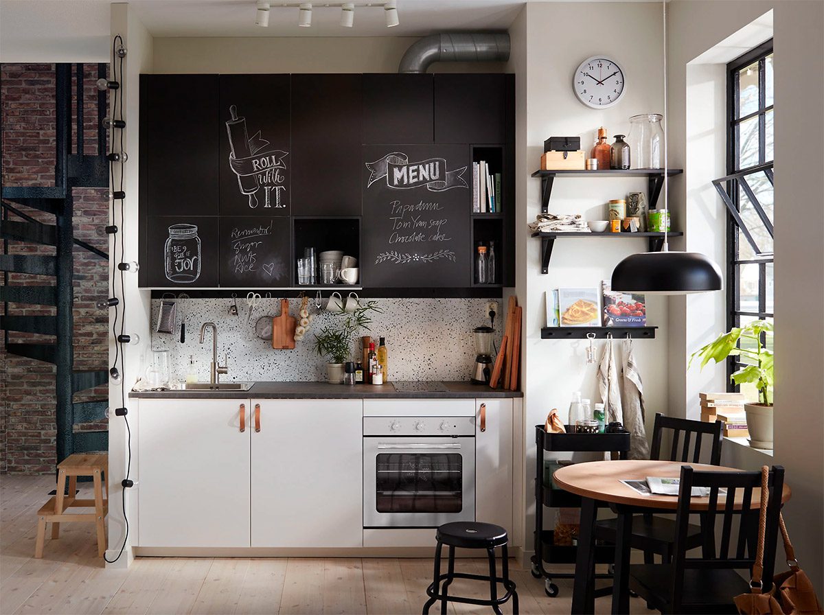  Use Chalkboard Cupboards for Artwork