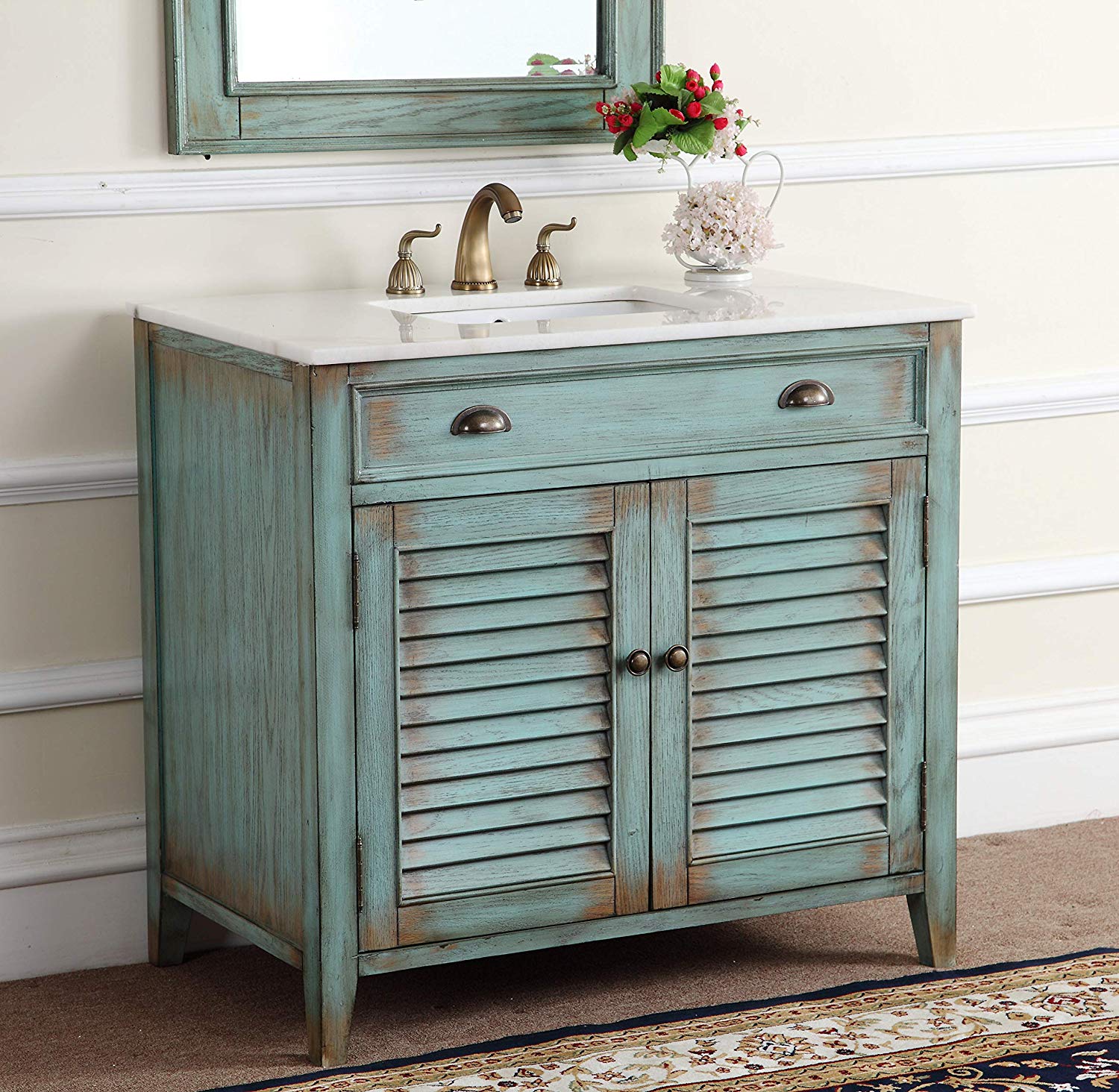  Create a Rustic and Distressed Vanity