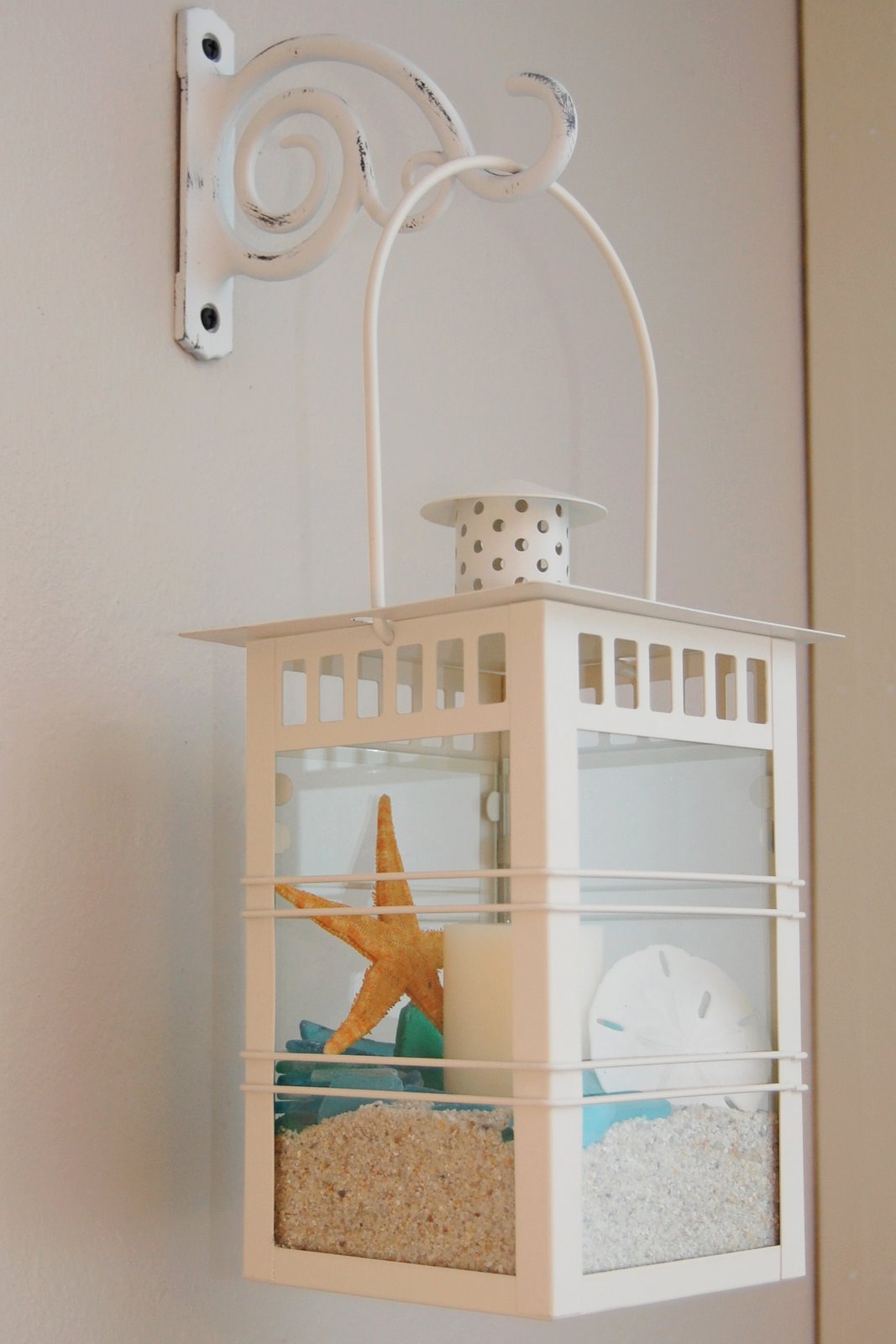  Make a Beachy Hanging Bathroom Light Fixture